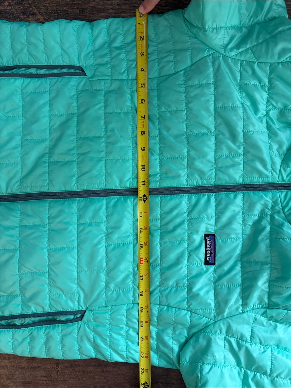 Patagonia Women’s Nanopuff Quilted Puffer Jacket in Mint - Picture 10 of 11